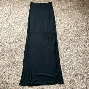Black Maxi Skirt Small